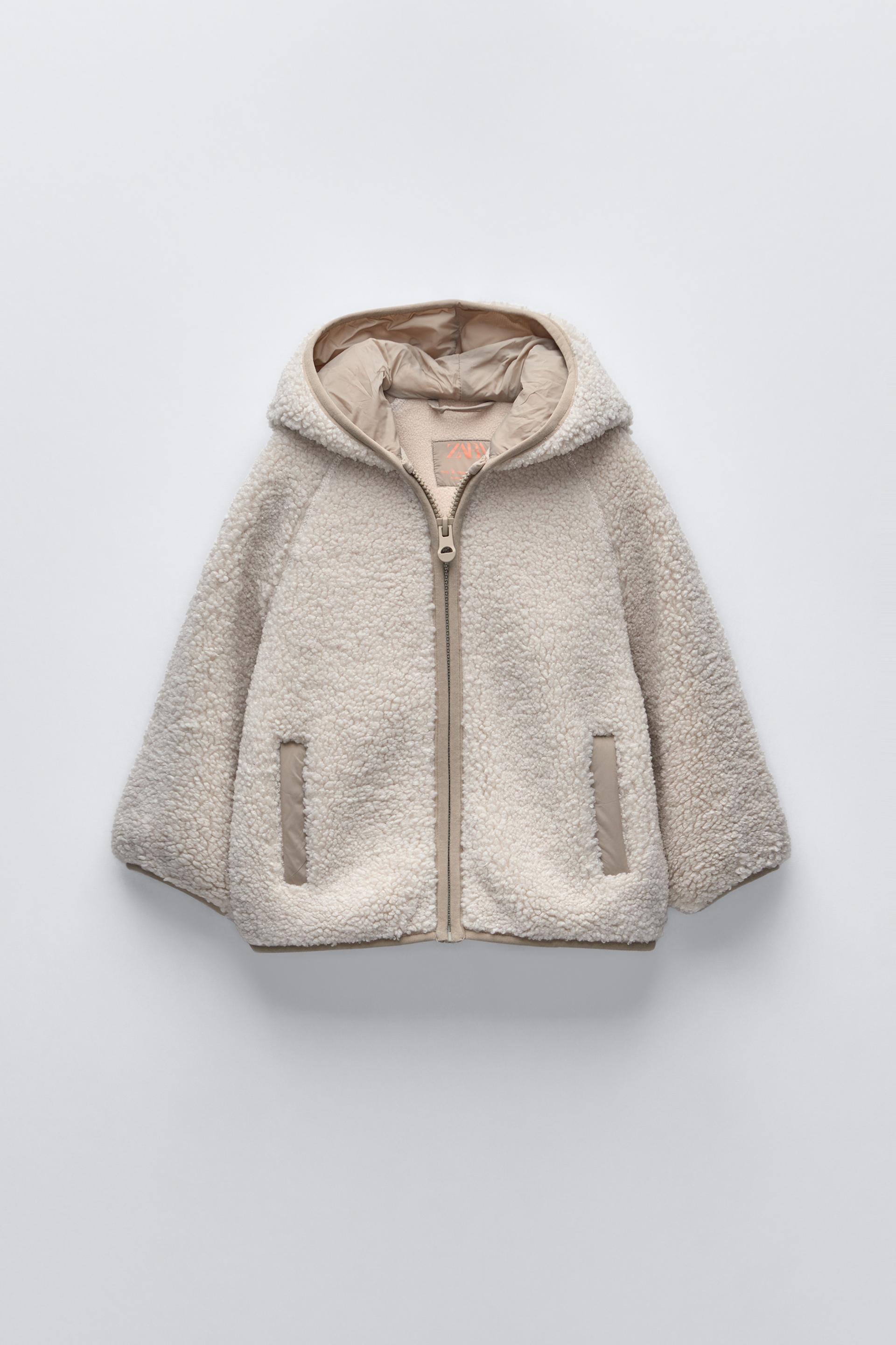 Fleece bomber zara best sale