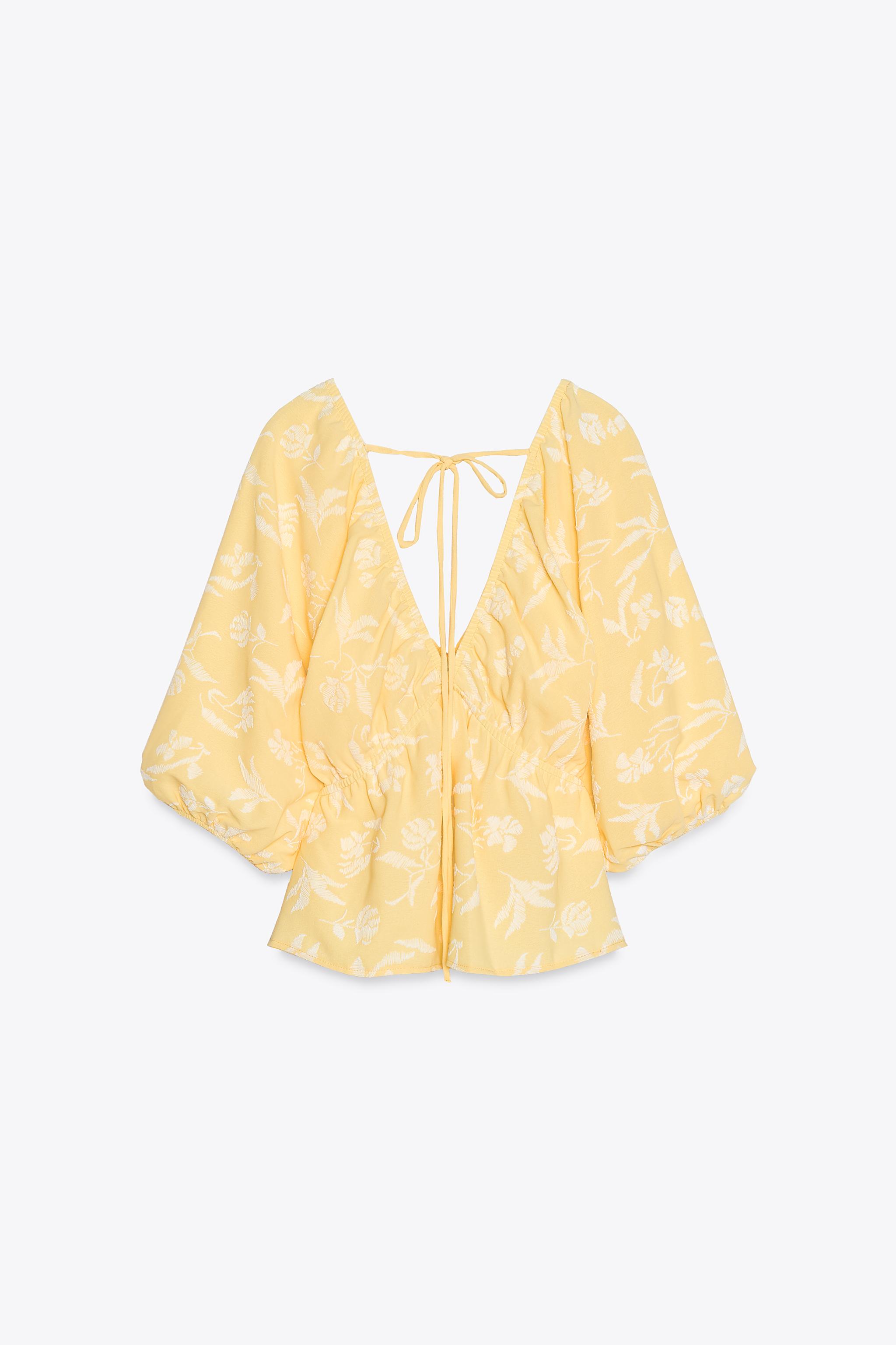 ジャカードトップス - カーキ | ZARA Japan / 日本