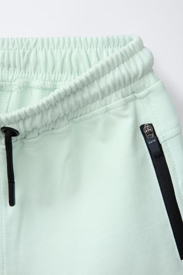BERMUDA INTERLOCK SPORT - Vert d'eau de Zara - Image 2