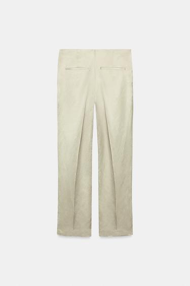 PANTALON DROIT EN LIN ZW COLLECTION - Pierre de Zara - Image 9