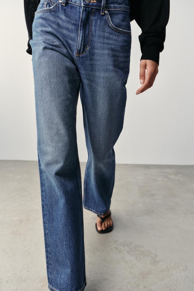 Z1975 JEANS RECTO DE CINTURA ALTA Y LARGO EXTRA 6
