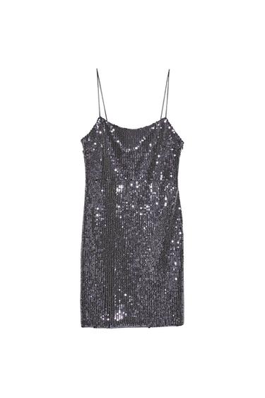 SEQUIN DRESS TRF