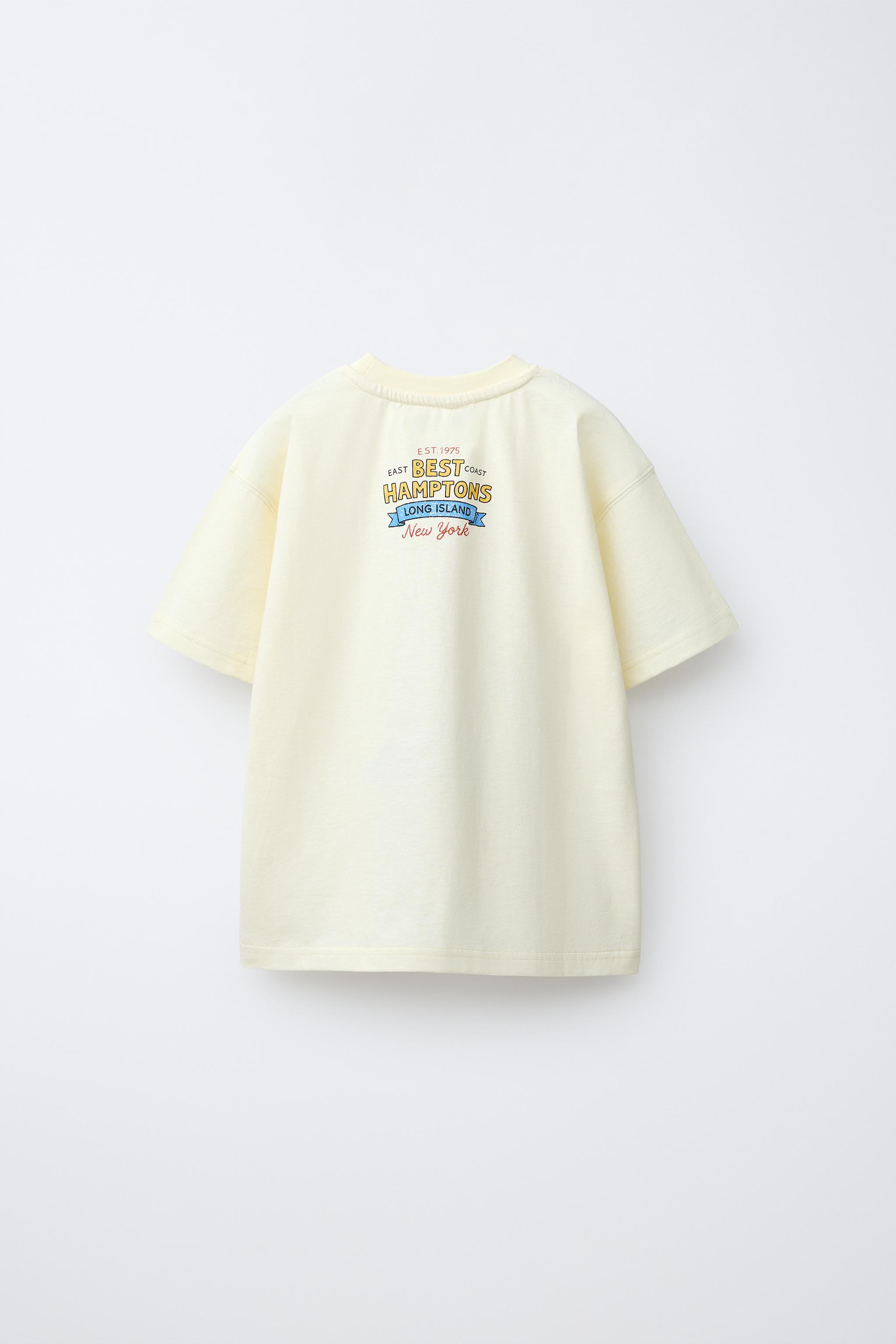 T-SHIRT IMPRIMÉ À MESSAGE