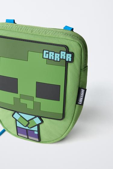 MINECRAFT © MOJANG AB. ™ CROSSBODY BAG - Green by Zara - Image 2