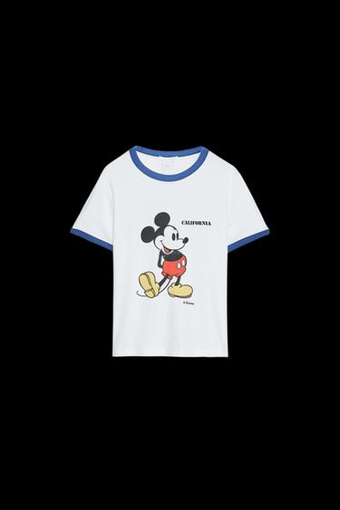 T-SHIRT MIT MICKY MAUS ©DISNEY - Cremefarben von Zara - Bild 0