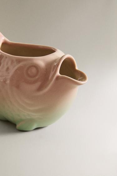 PICHET EN CÉRAMIQUE POISSON - Rose de Zara - Image 2