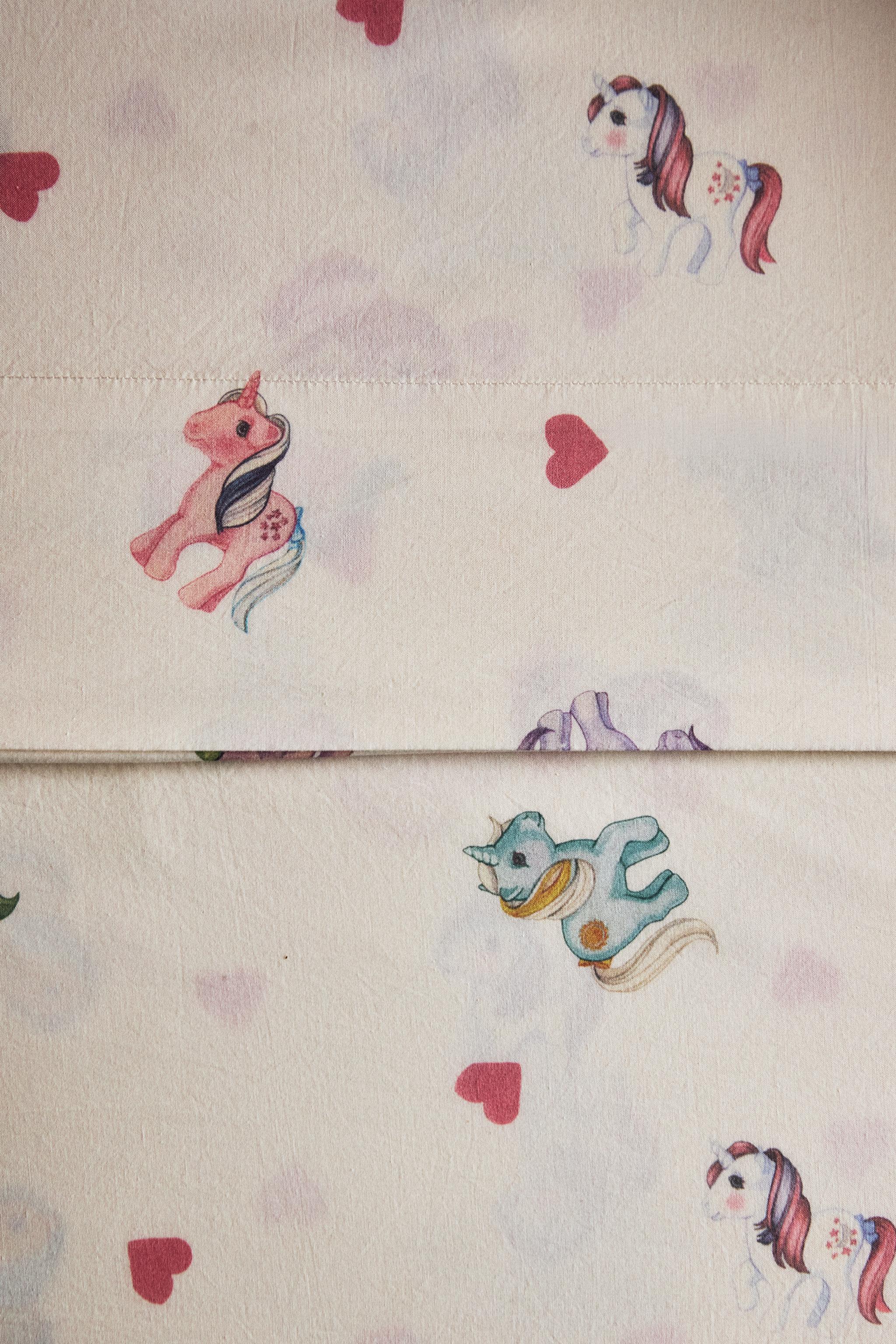 KIDS’ MY LITTLE PONY© HEARTS FLAT SHEET