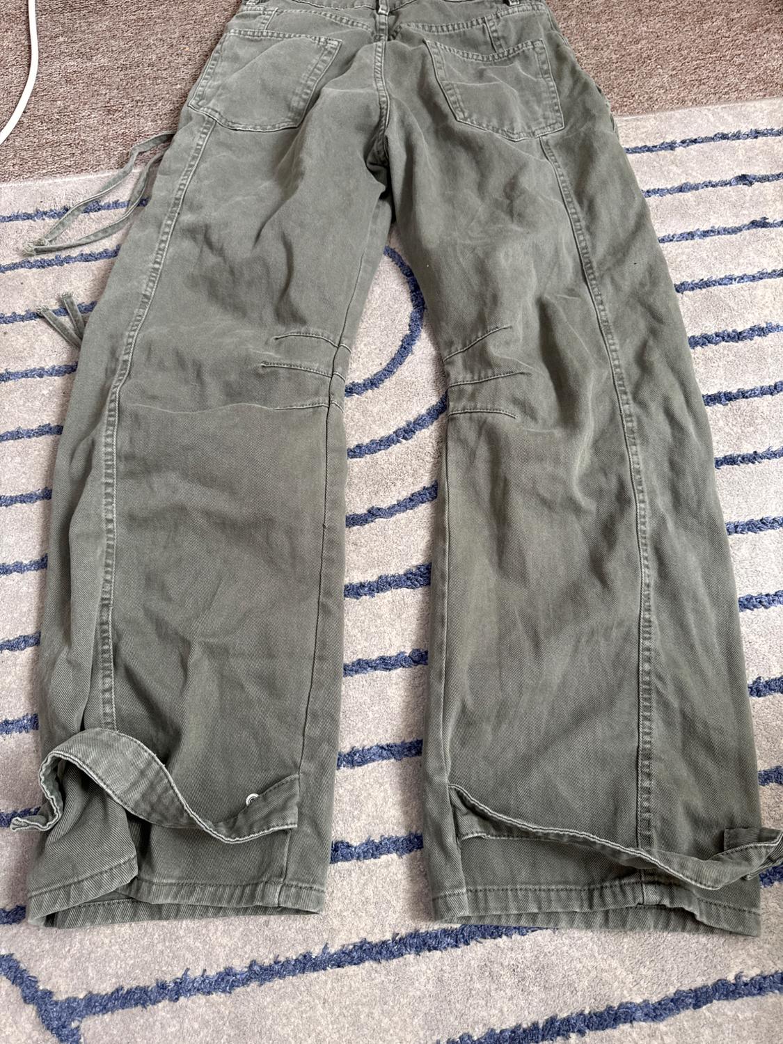 CARGO POCKET DENIM TROUSERS - Image 4