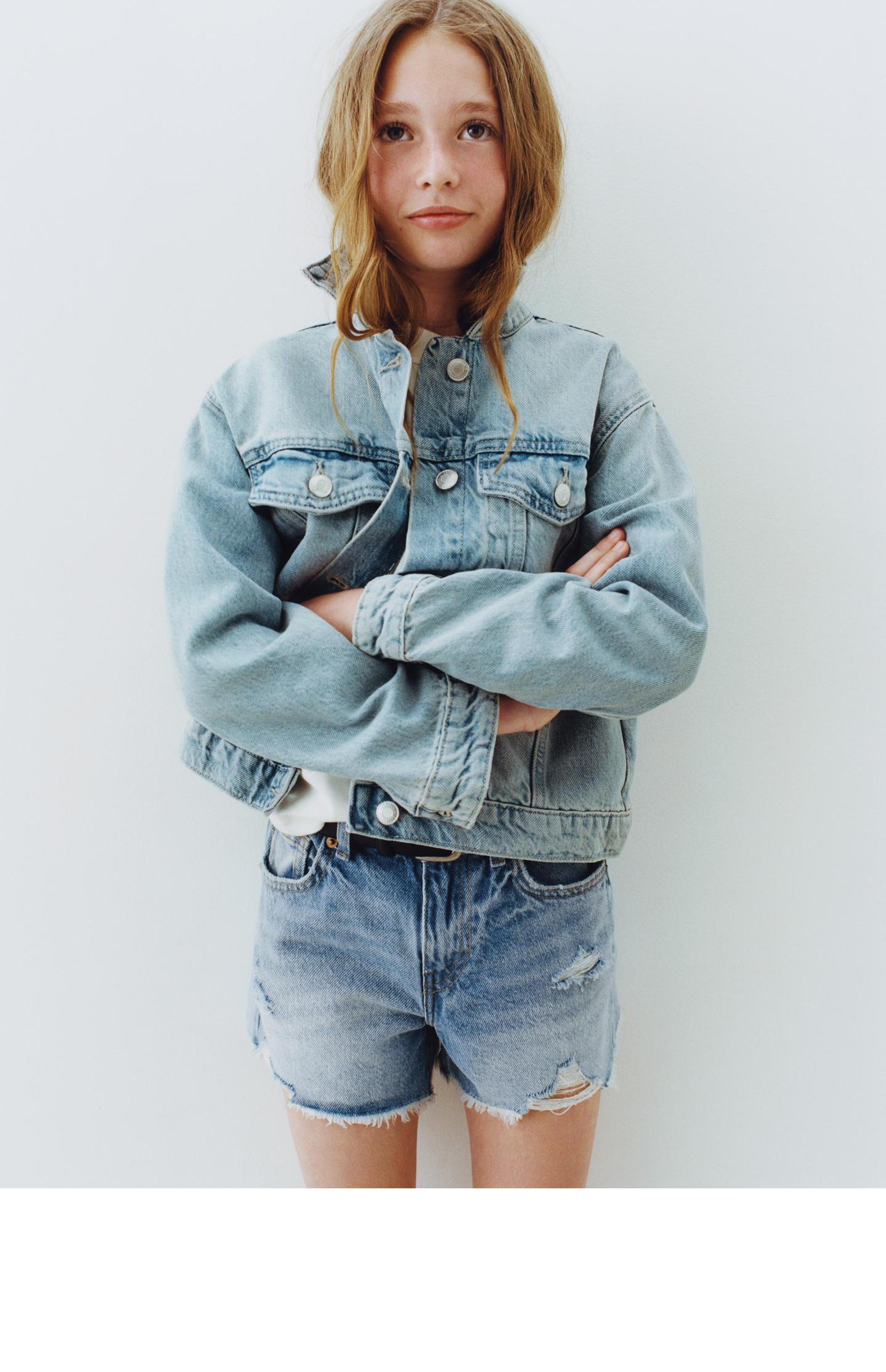 ZARA SS24 MIDI BELTED ZW COLLECTION FLORAL SHIRT DRESS BLUE