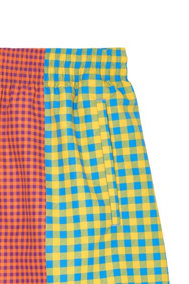 PATCHWORK SWIM SHORTS - Multicoloured by Zara - Image 5