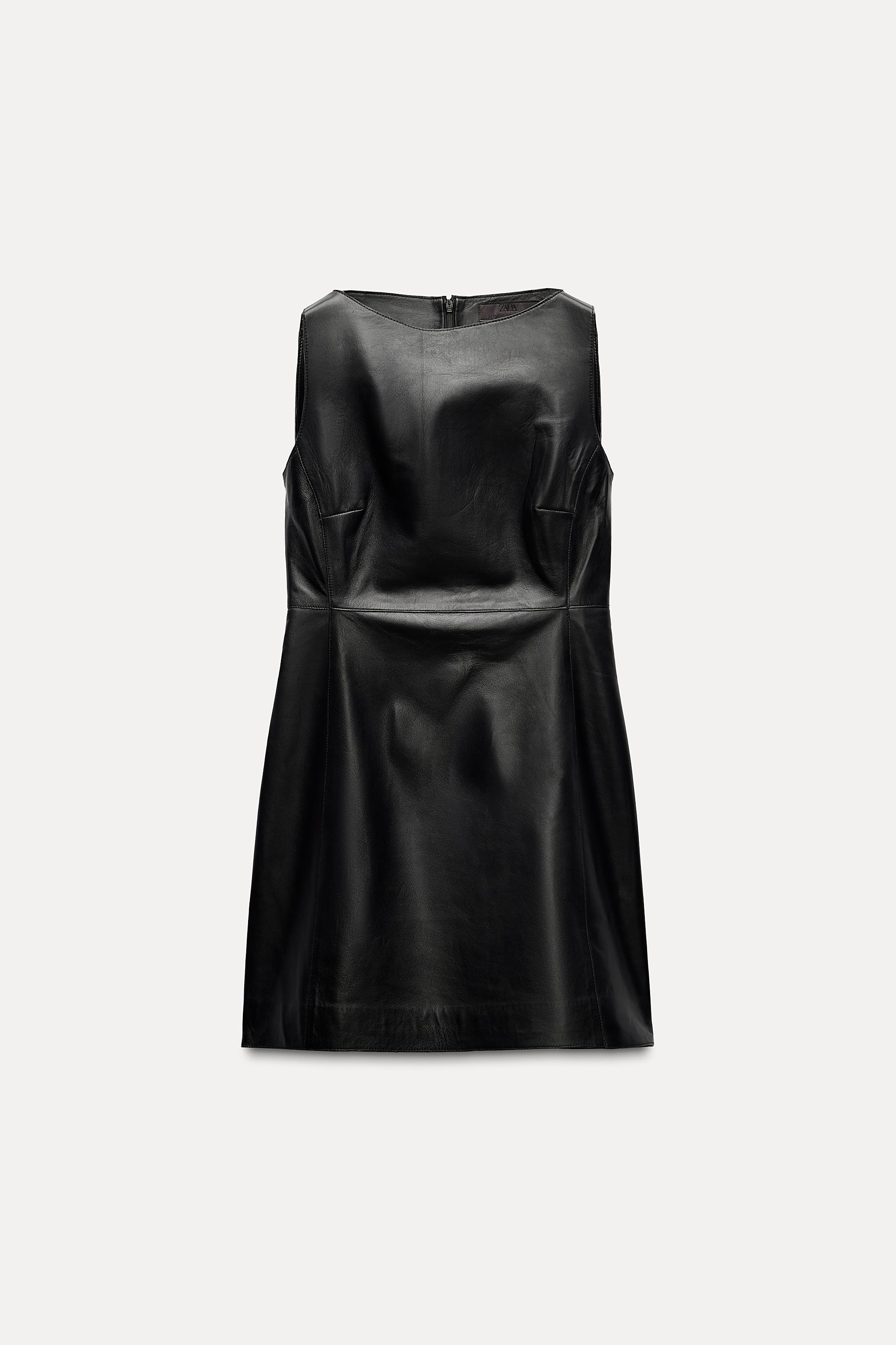 Robe cuir zara 2019 sale