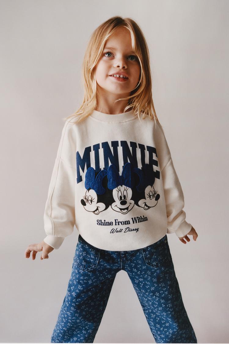 MINNIE MOUSE © DISNEY PATCH SWEATSHIRT