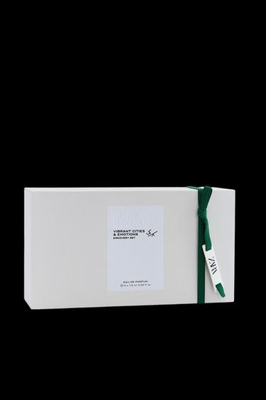 Zara VIBRANT CITIES AND EMOTIONS DISCOVERY SET EDP 4 X 7.5ML (0.25 FL. OZ). - TINTED LEATHER