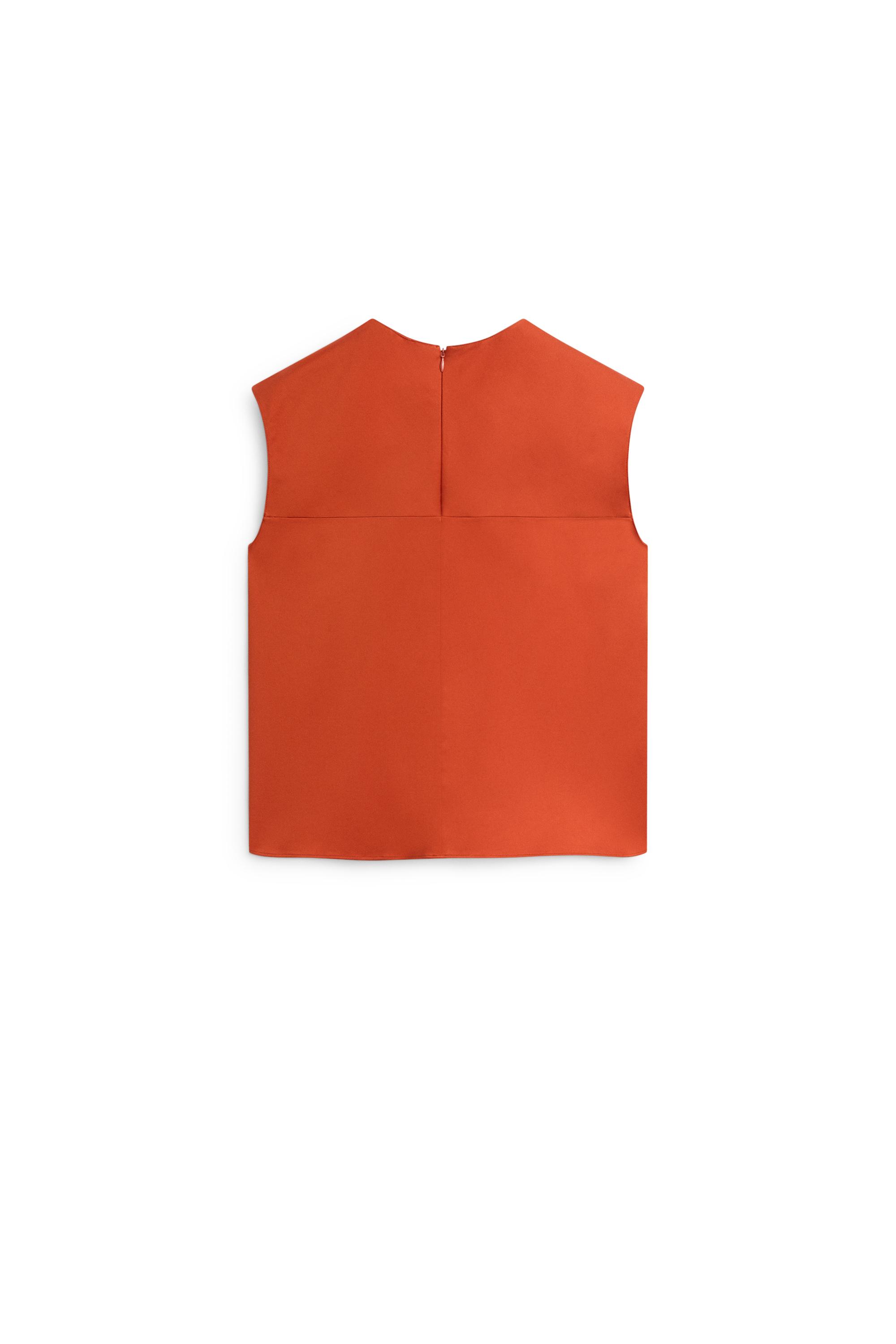 Cotton blend poplin top - LIMITED EDITION
