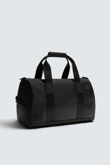 SAC DE VOYAGE TEXTURÉ - Noir de Zara - Image 4