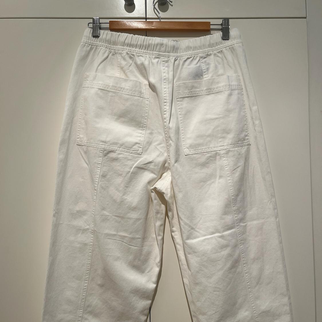 CARROT-FIT TROUSERS WITH ELASTICATED WAIST - Image 4