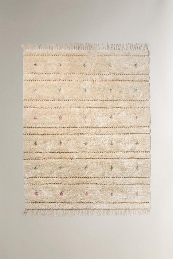 CHILDREN’S WOVEN RUG Multicolor ZARA Portugal