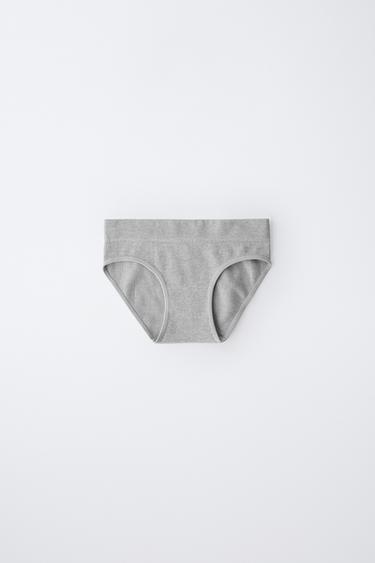 8-14 YEARS/ THREE-PACK OF SEAMLESS BRIEFS - Black by Zara - Image 1