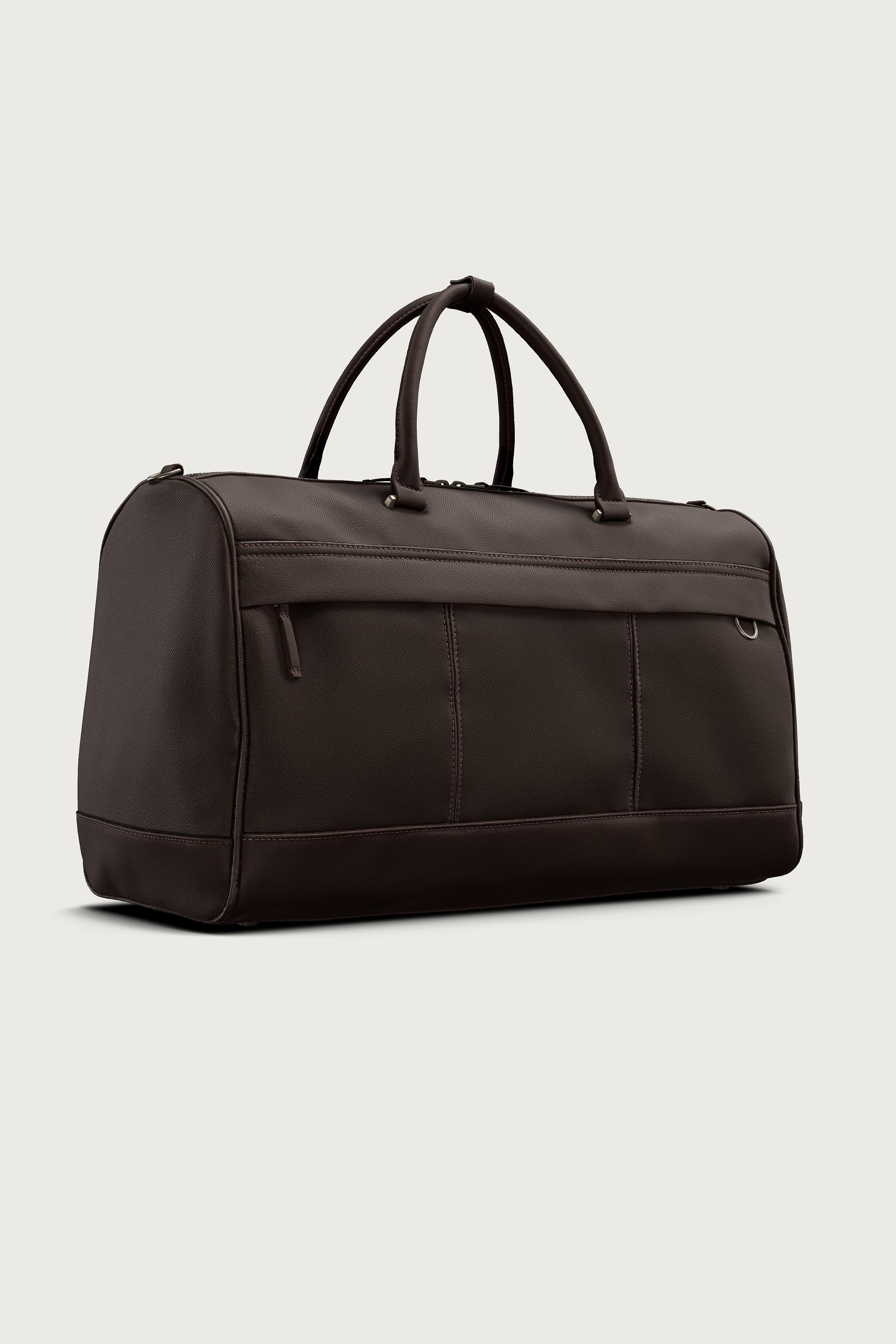 TEXTURED TRAVEL BAG - Brown | ZARA United States