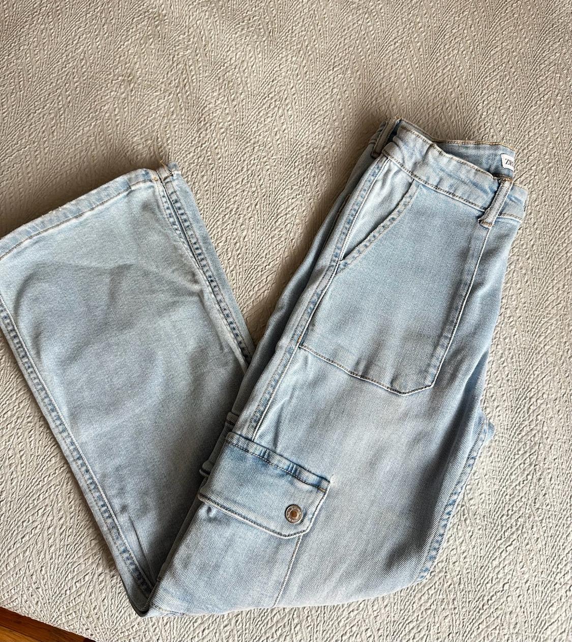 STRETCH FIT CARGO JEANS - Image 7