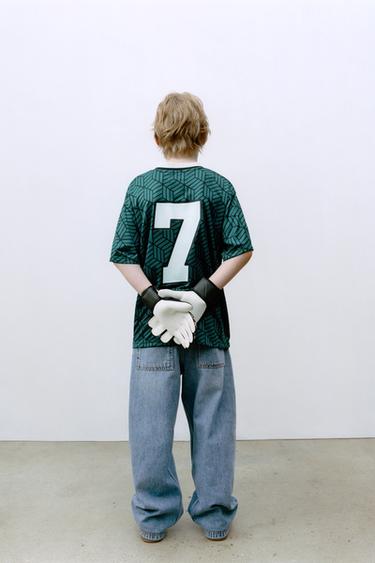Zara KINGS LEAGUE © T-SHIRT - Green - Image 0