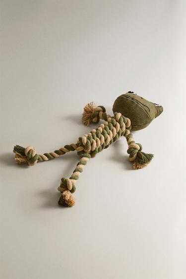 JOUET POUR ANIMAUX GRENOUILLE - Vert de Zara - Image 1