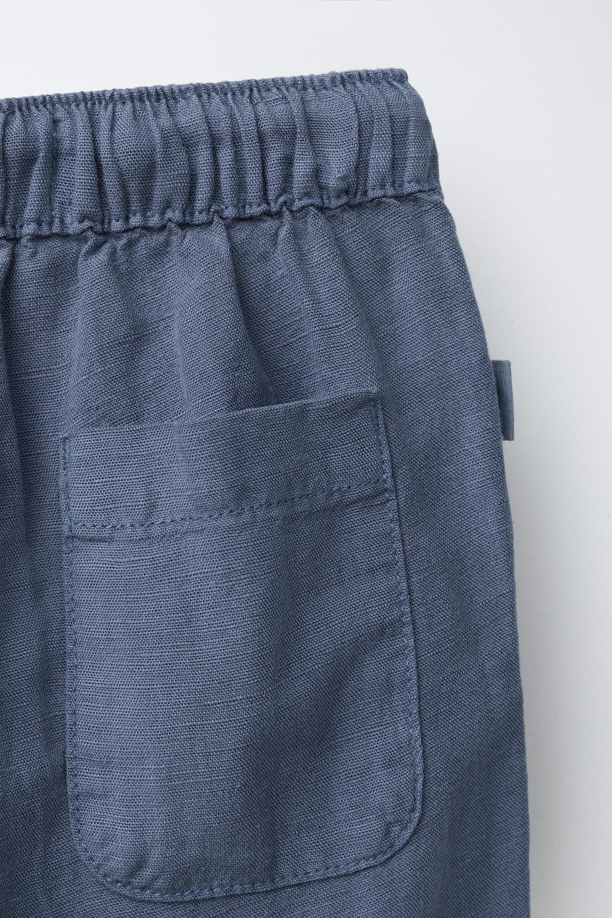 PANTALON FLUIDE AVEC LIN