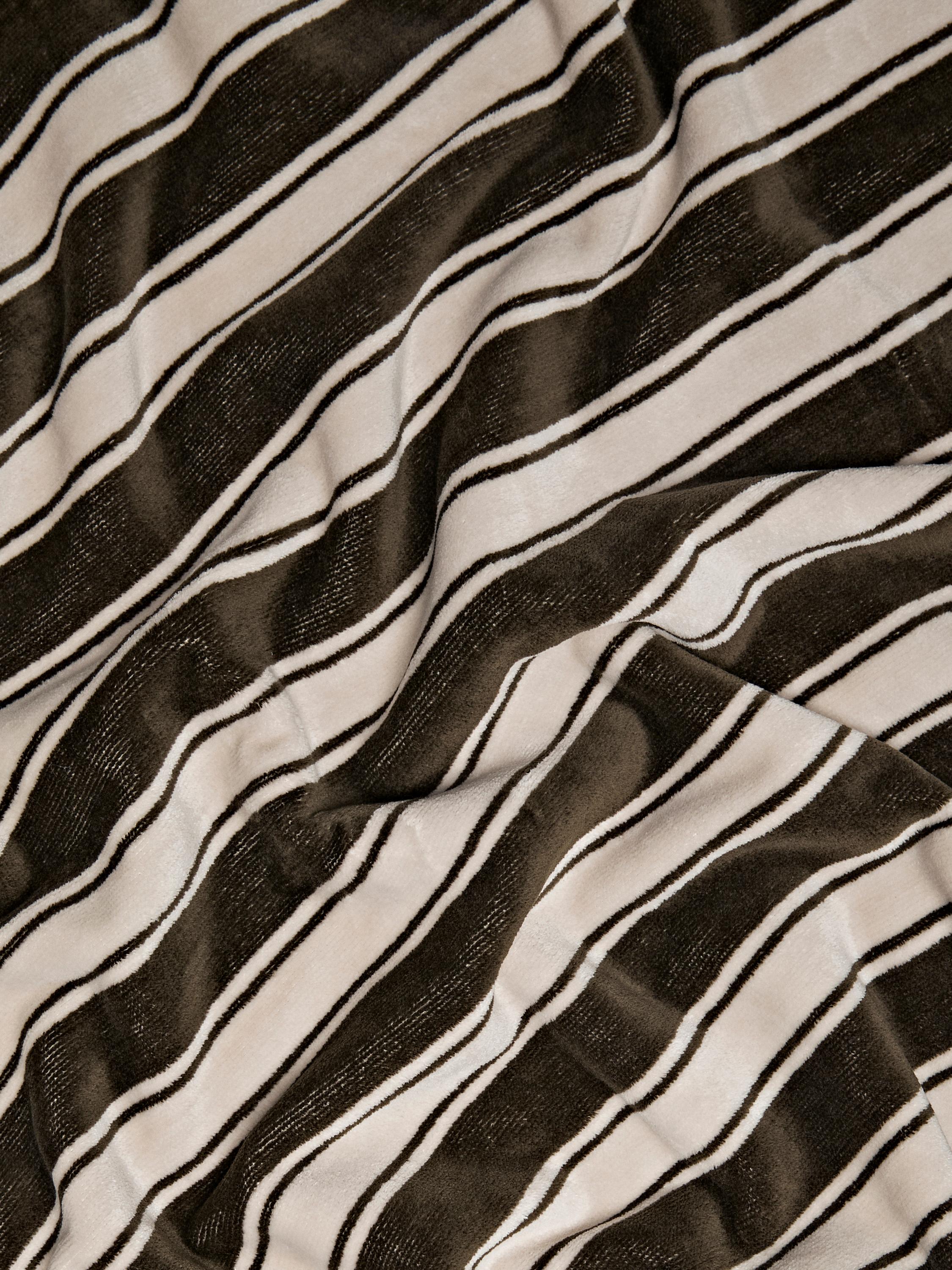 Striped cotton towel