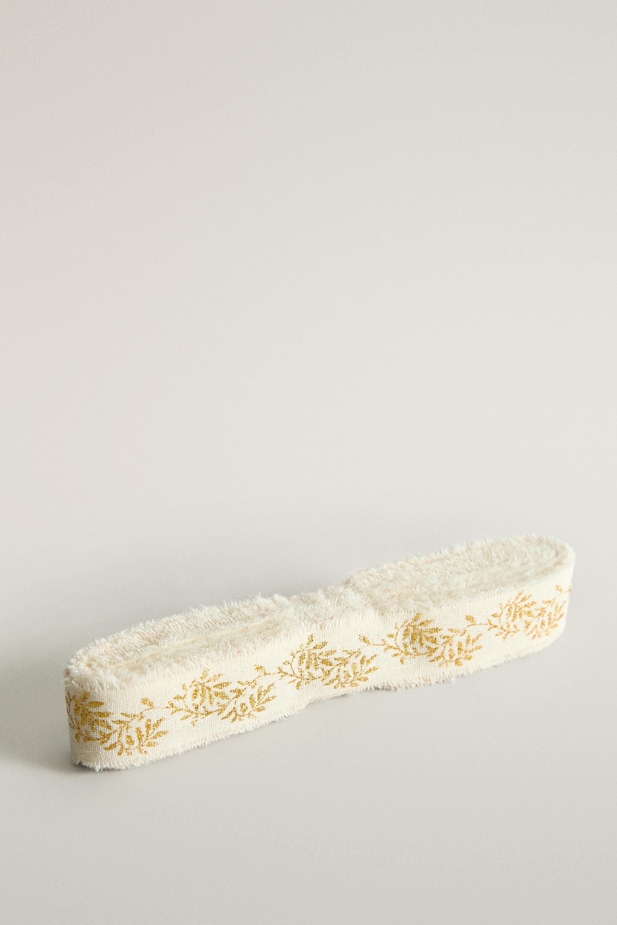RUBAN CADEAU COTON MOTIF DE NOËL