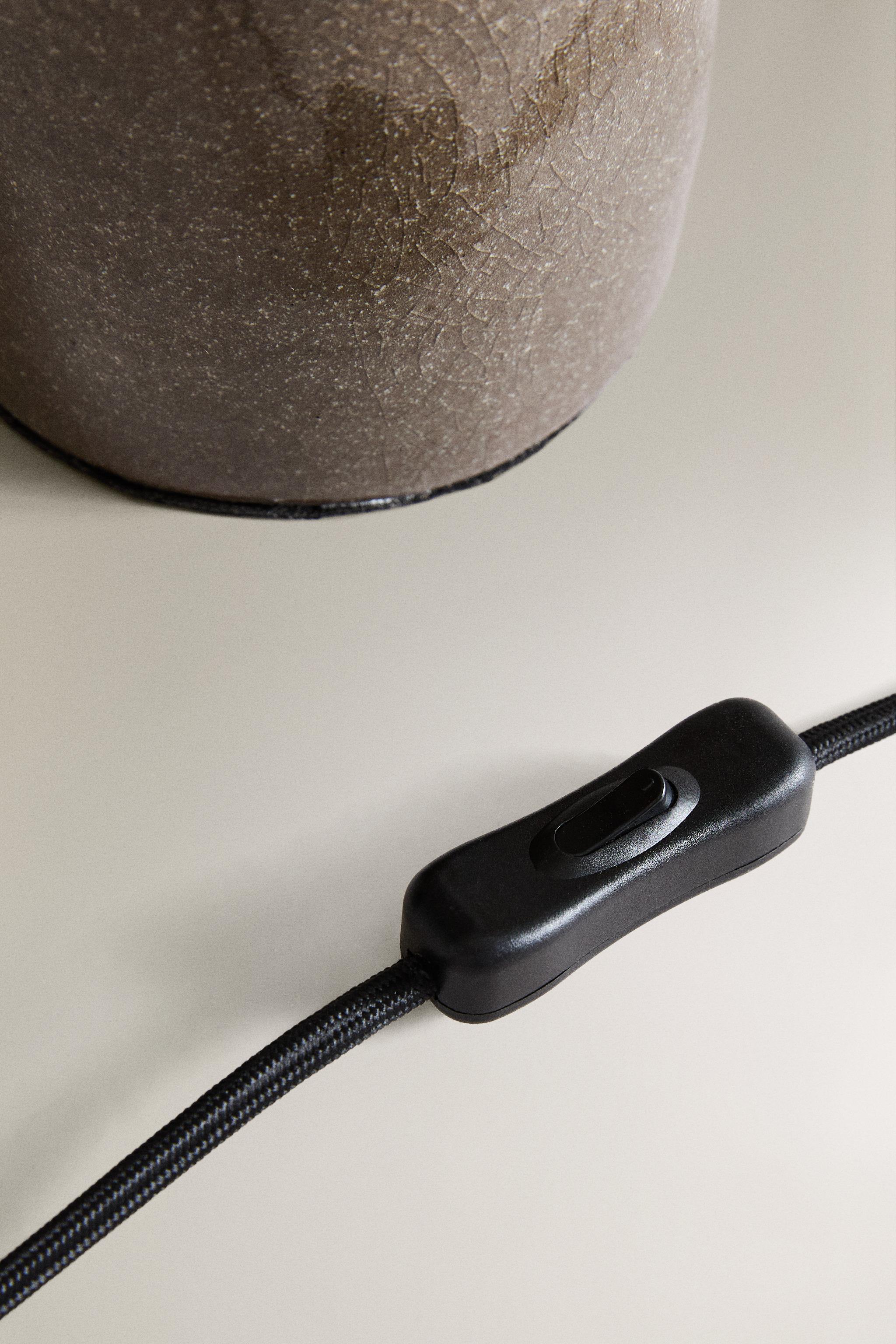 LAMPE TABLE GRÈS