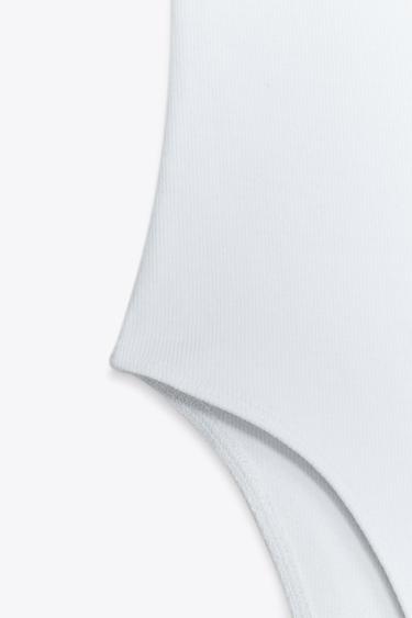 BODY CÔTELÉ - Blanc de Zara - Image 6