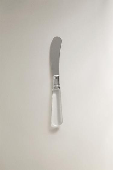 BUTTERMESSER MIT TRANSPARENTEM GRIFF - Transparent von Zara - Bild 0