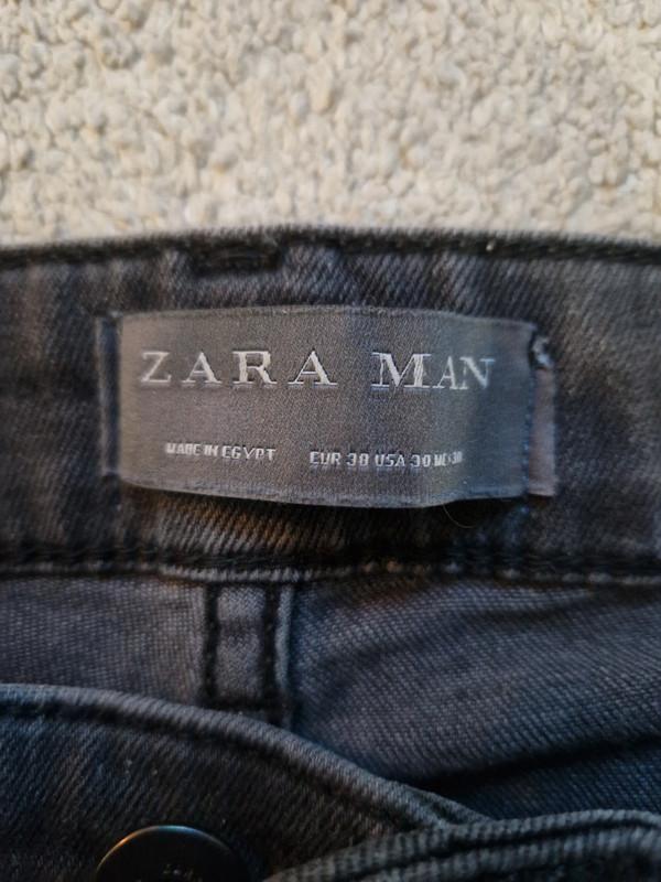 BLACK/GREY SKINNY JEANS - Image 3