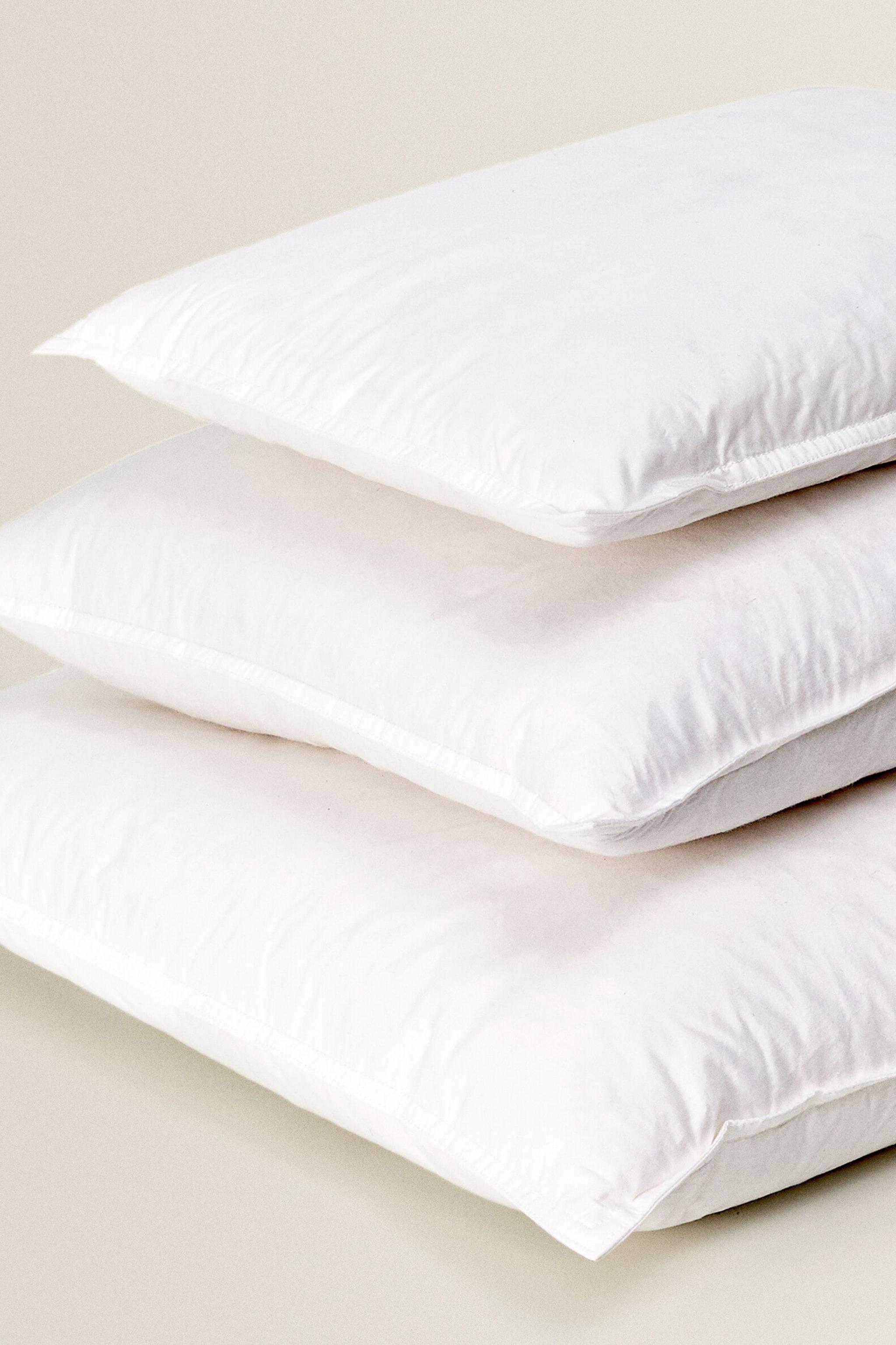 Feather cushions zara sale