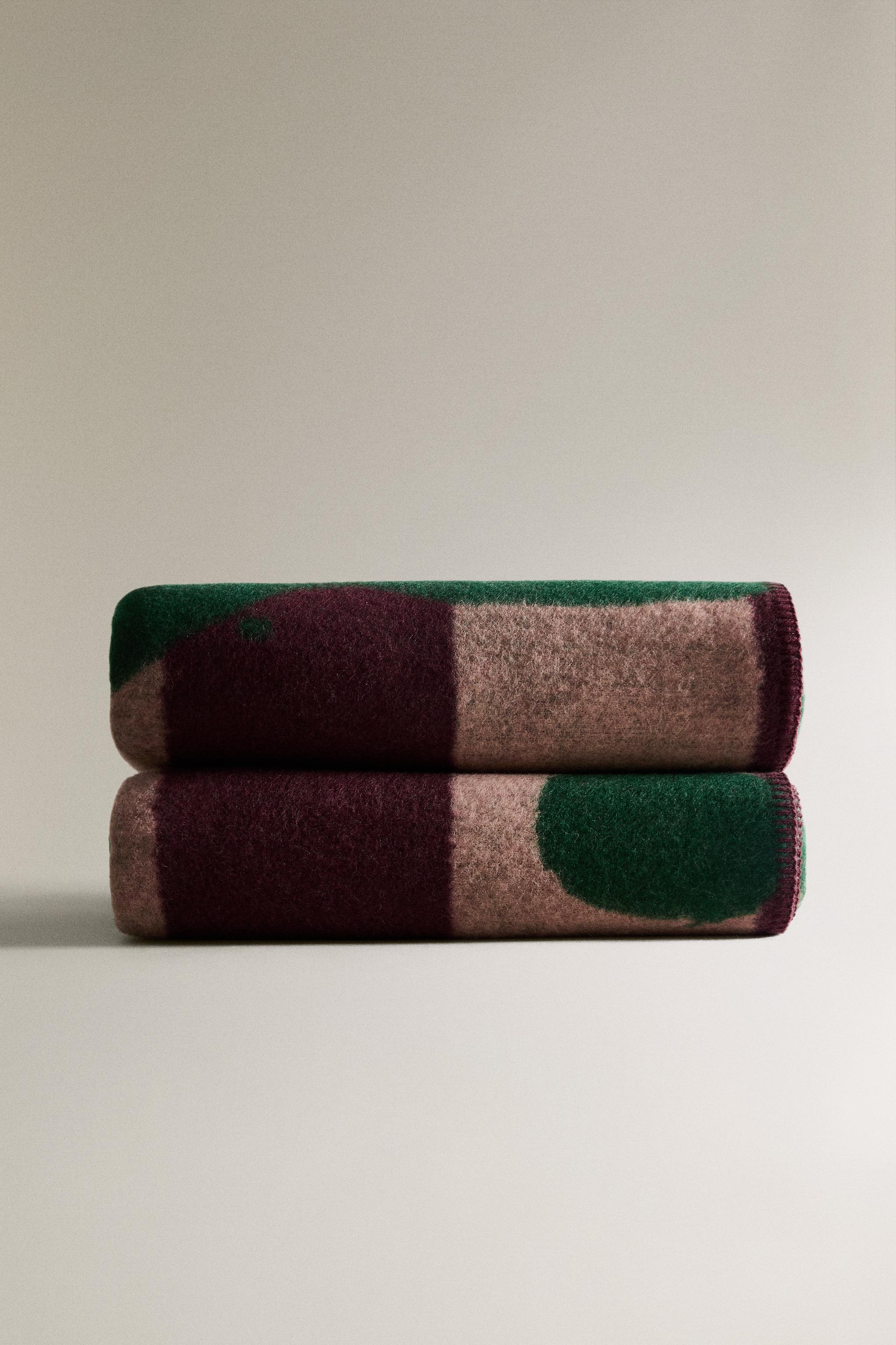 PLAID LAINE RAYURES BRANCHE X COLLAGERIE
