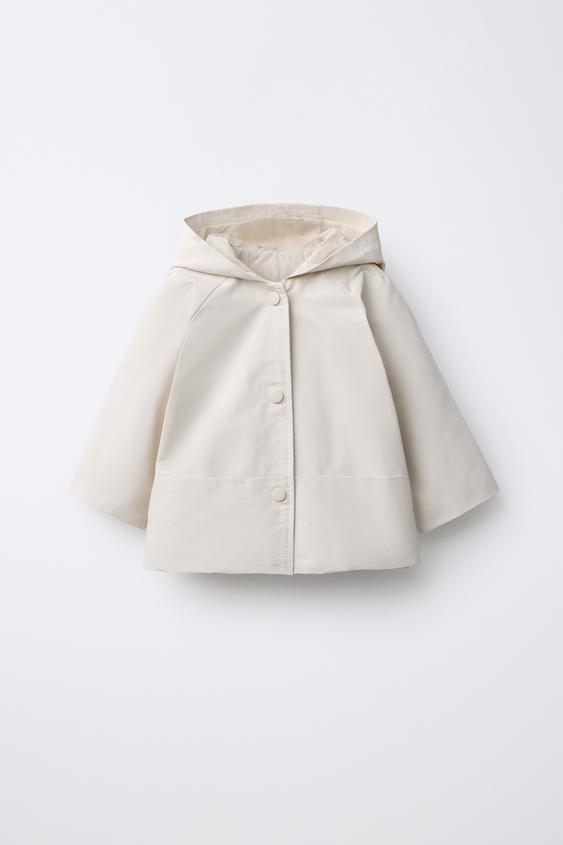 PARKA CAPUCHA - Beige de Zara - Imagen 0