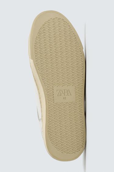BASKETS À SEMELLE CONTRASTE - Blanc de Zara - Image 6