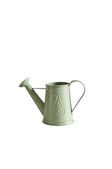 STEEL GARDEN WATERING CAN - Light mint green by Zara