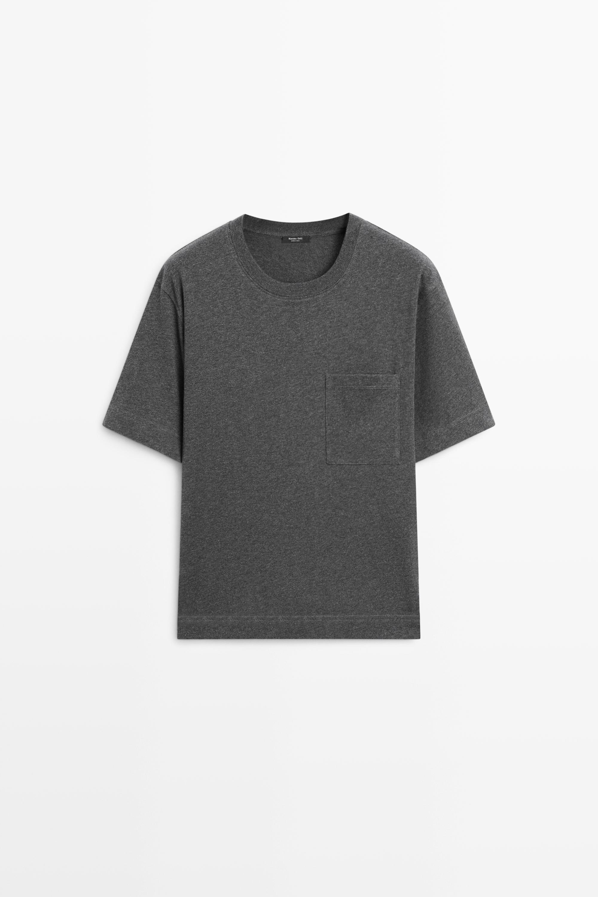 Short sleeve T-shirt with pocket detail