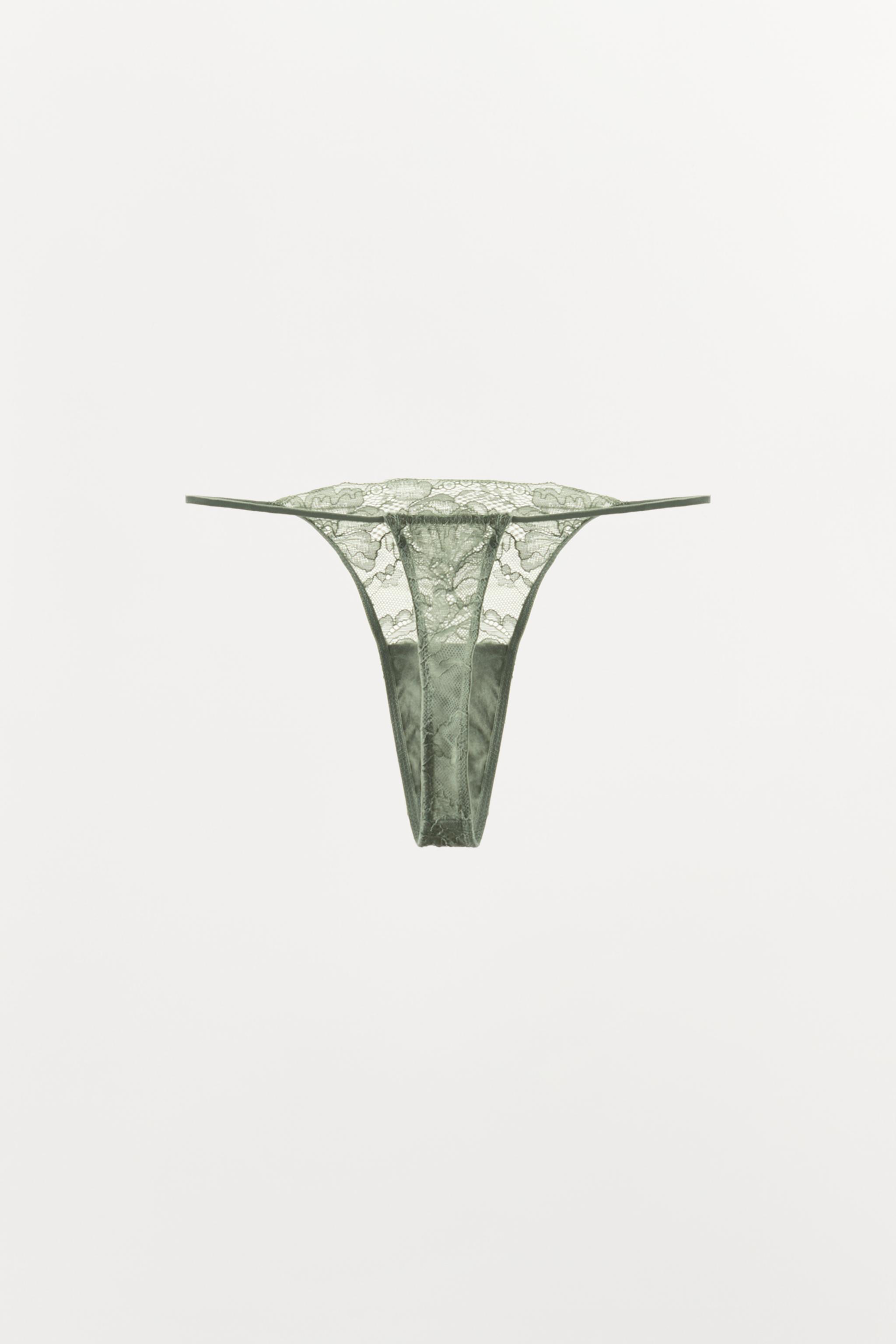 Zara Dantelli Tanga görsel 4