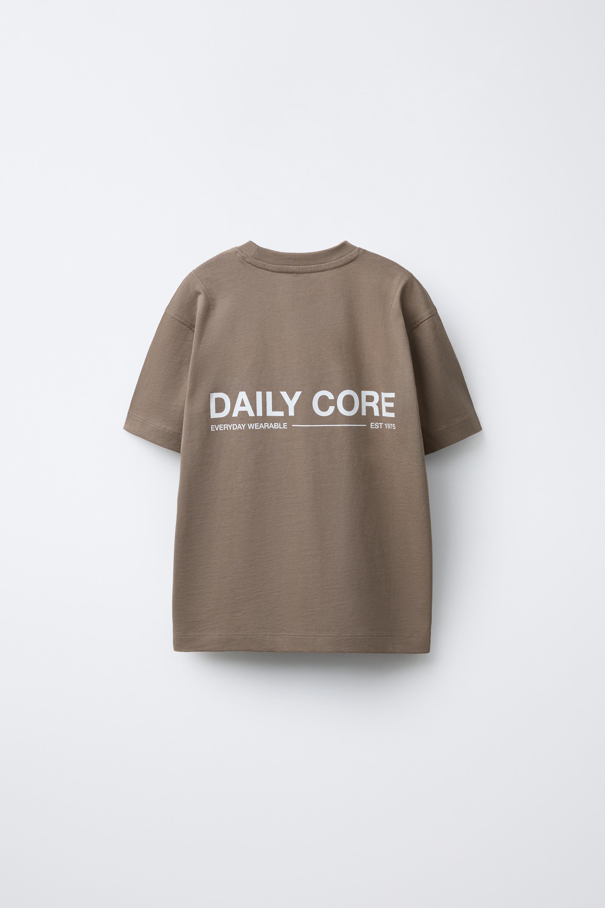 TEXT PRINT T-SHIRT