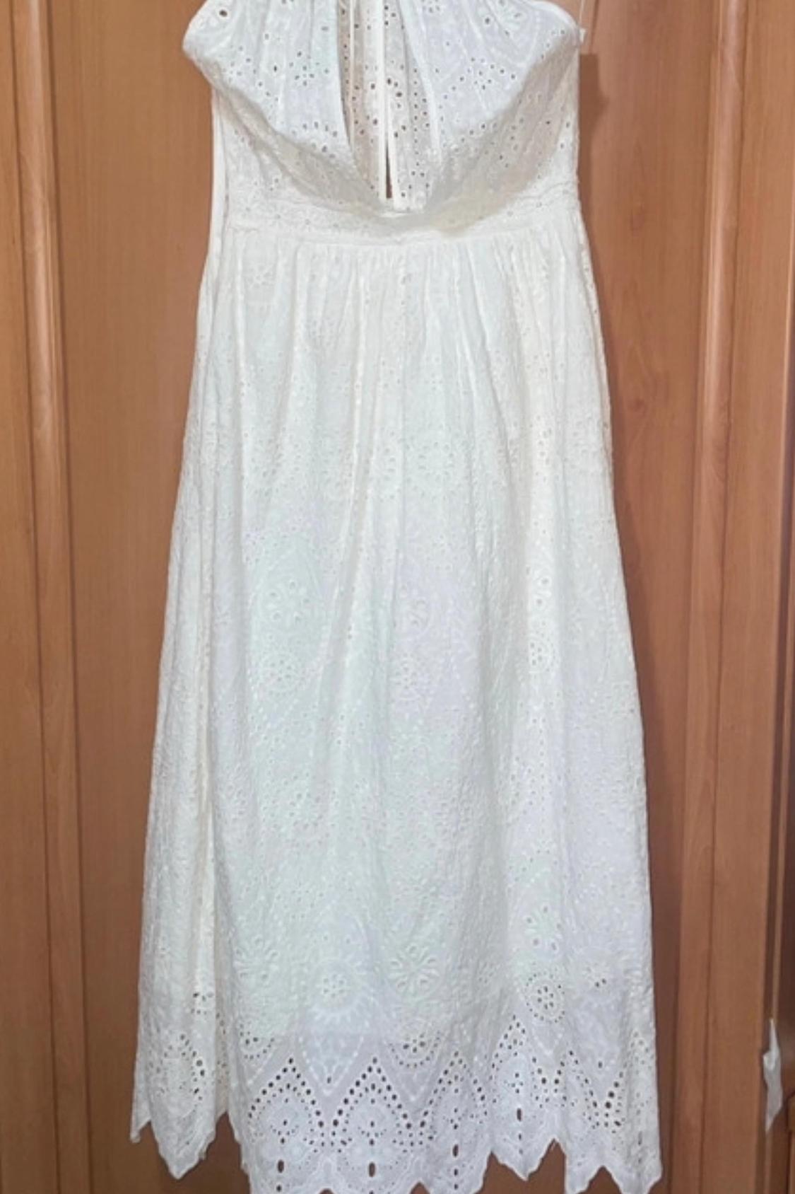 DRESS WITH CUTWORK EMBROIDERY - Image 3