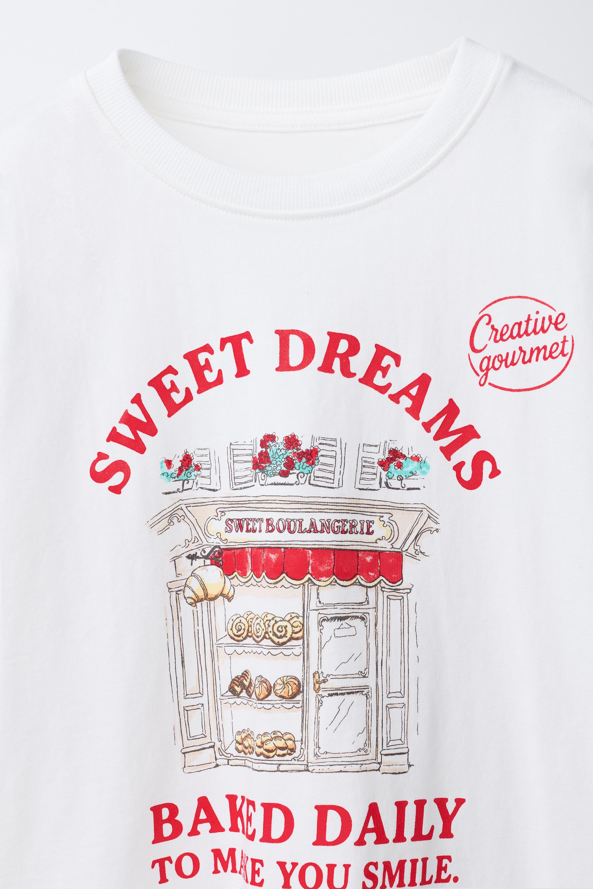 プリントTシャツ - ホワイト | ZARA Japan / 日本