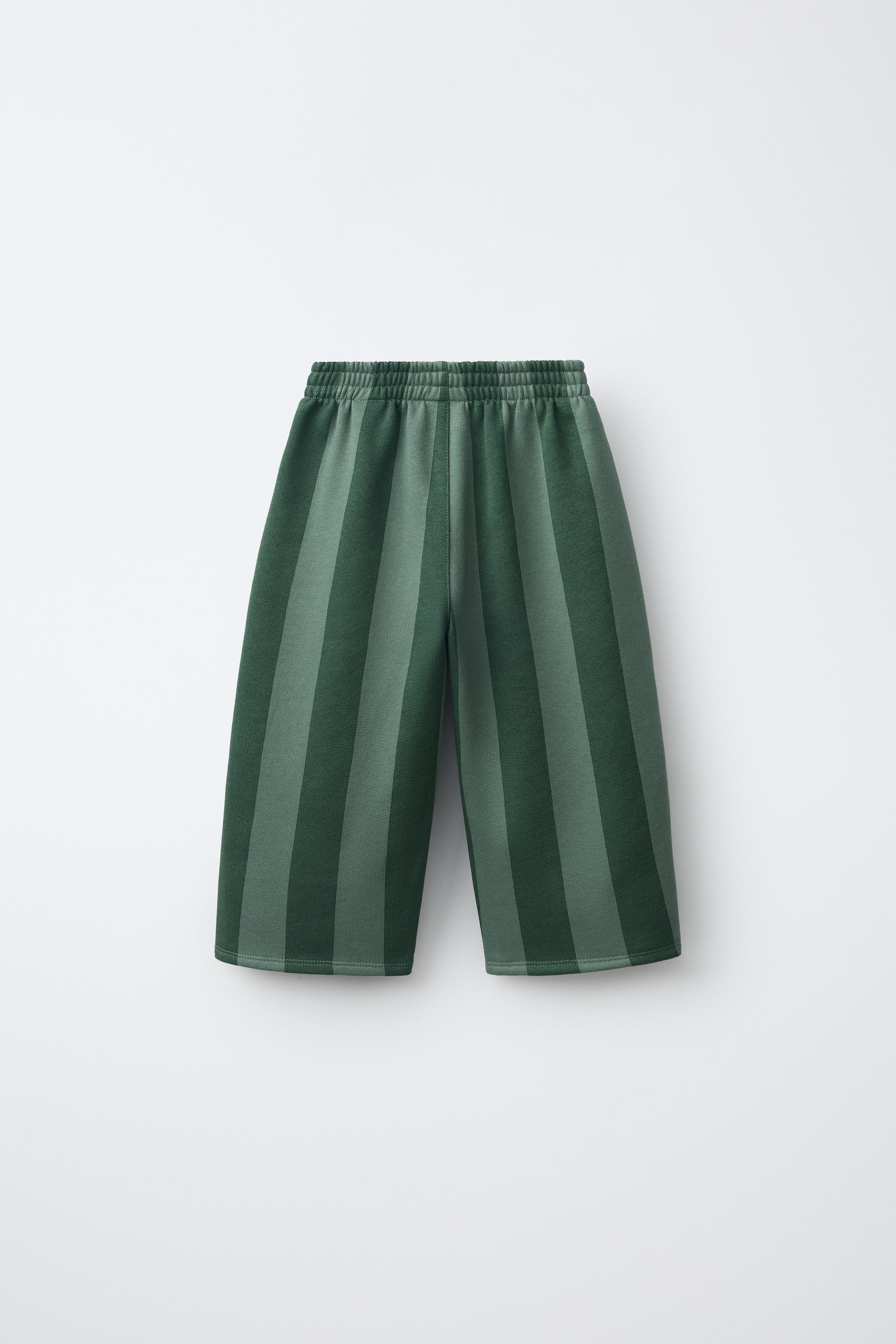STRIPED BALLOON PANTS