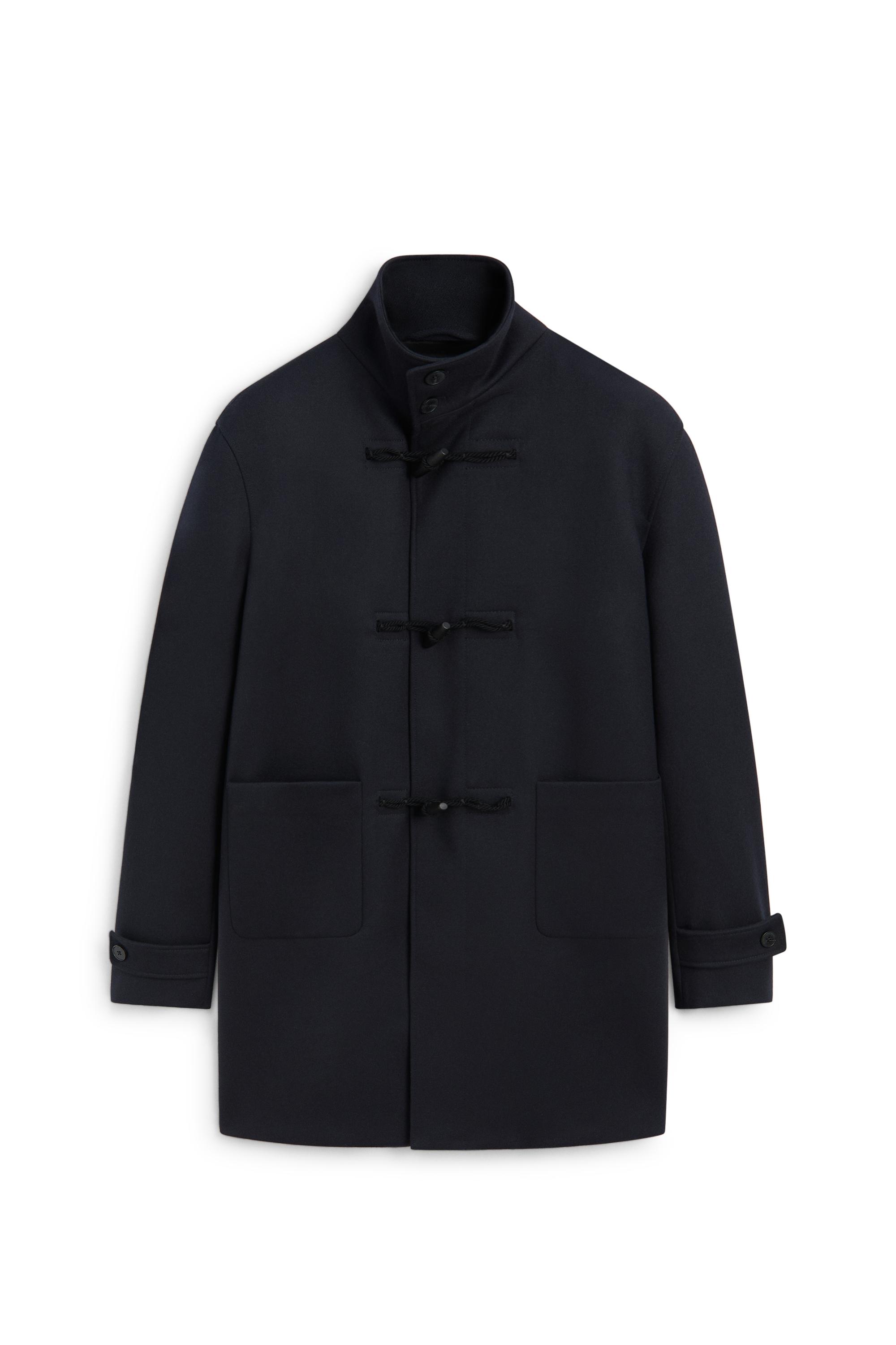 Mid-length coat with toggle detail - LIMITED EDITION