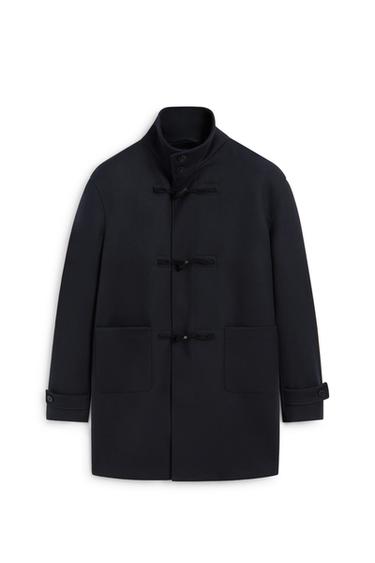 Mid-length coat with toggle detail - LIMITED EDITION — Deep blue 2