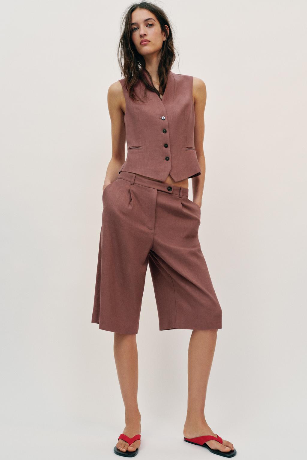 LINEN VEST - image 2