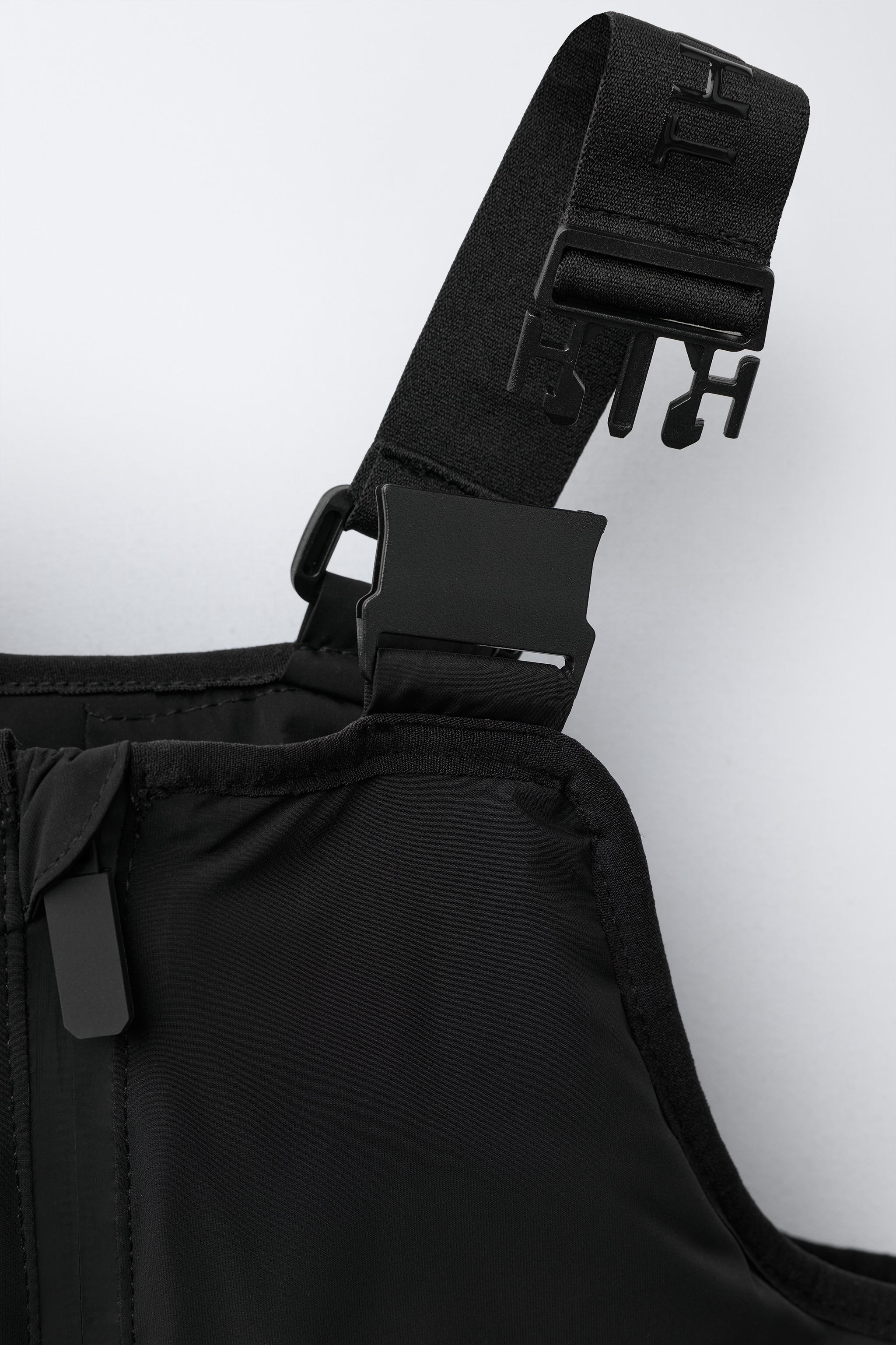 SALOPETTE LONGUE IMPERMÉABLE ET COUPE-VENT POCHES SYSTÈME RECCO® COLLECTION SKI