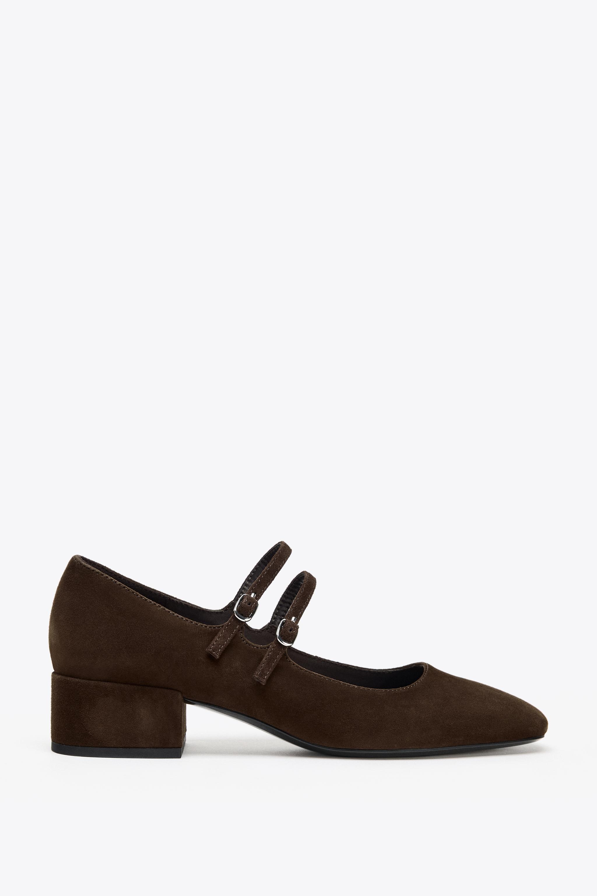 今期ザラ ファー付スエードフラットシューズ ファー 24cm ZARA(ザラ) 靴・シューズ(レディース) - 海外通販の