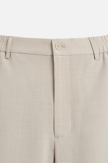 PANTALON STRAIGHT FIT - Vison de Zara - Image 8